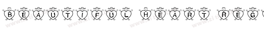 Beautiful Heart Regu字体转换